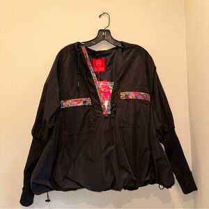 Bigbig mixed media pullover